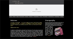 Desktop Screenshot of leslie-howard.com